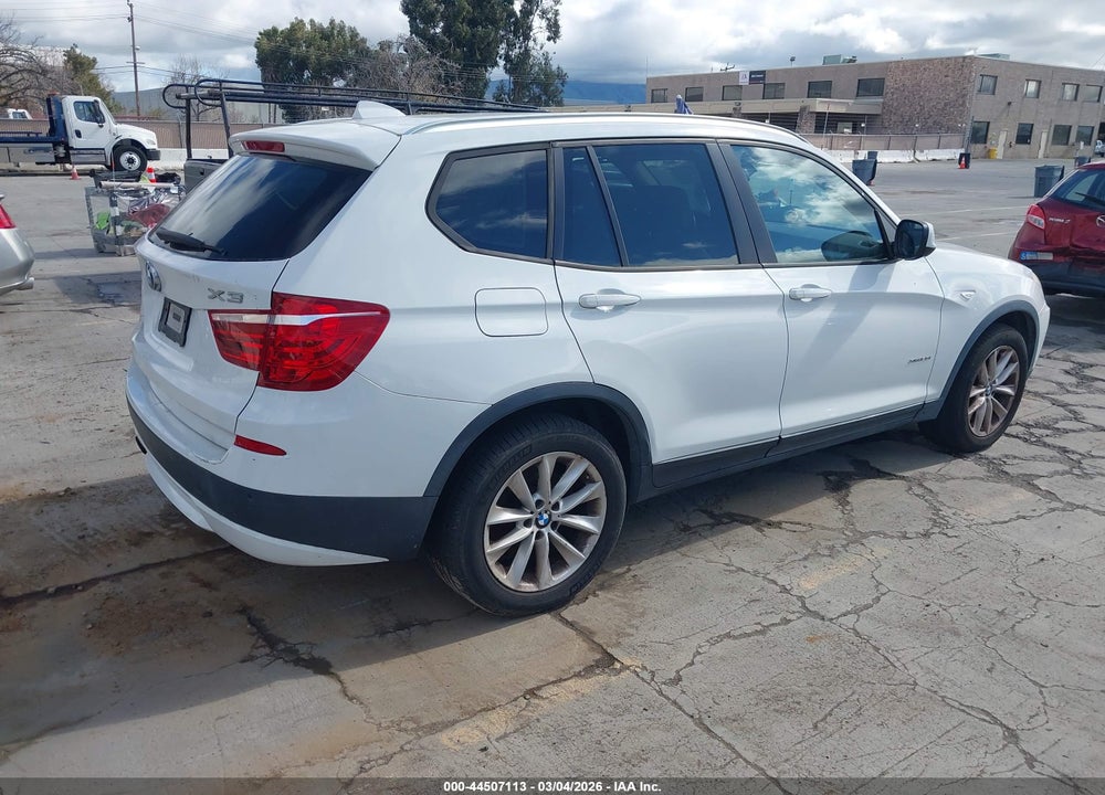 2013 BMW X3 XDRIVE28I VIN: 5UXWX9C51D0D03989