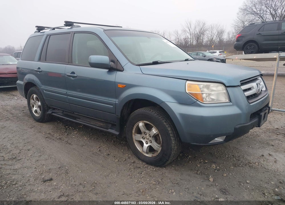 2006 HONDA PILOT EX-L VIN: 5FNYF18636B009009