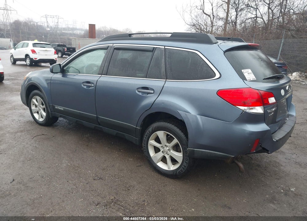 2013 SUBARU OUTBACK 2.5I PREMIUM VIN: 4S4BRBCC5D3202851