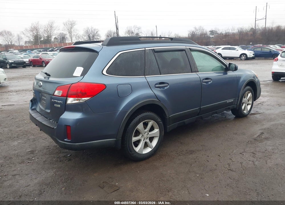 2013 SUBARU OUTBACK 2.5I PREMIUM VIN: 4S4BRBCC5D3202851