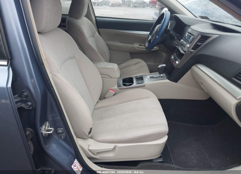 2013 SUBARU OUTBACK 2.5I PREMIUM VIN: 4S4BRBCC5D3202851