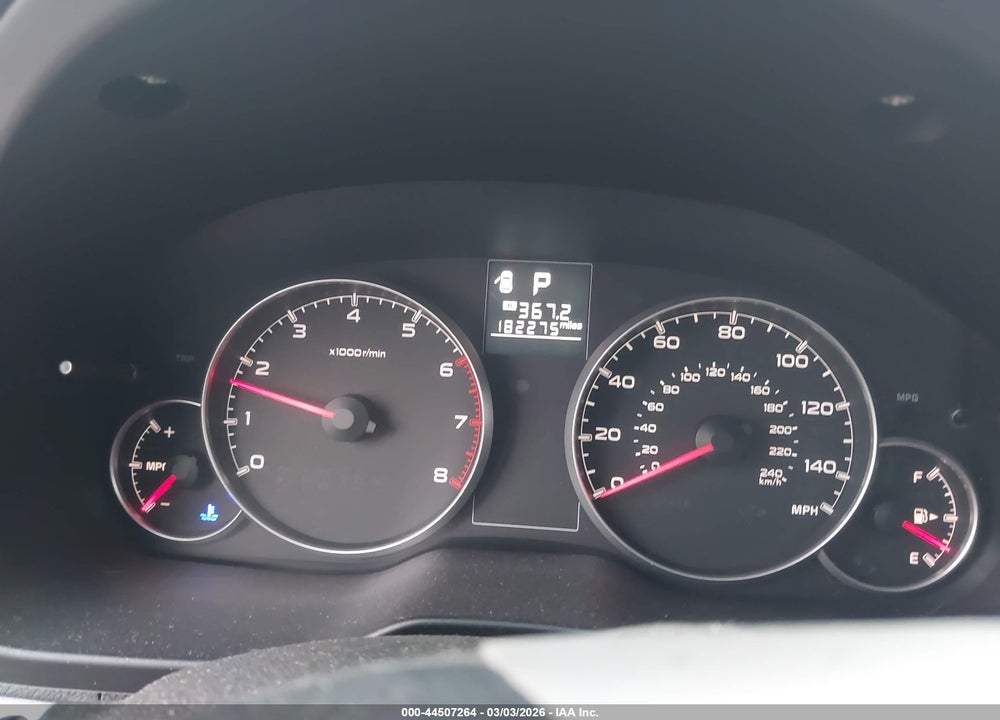 2013 SUBARU OUTBACK 2.5I PREMIUM VIN: 4S4BRBCC5D3202851