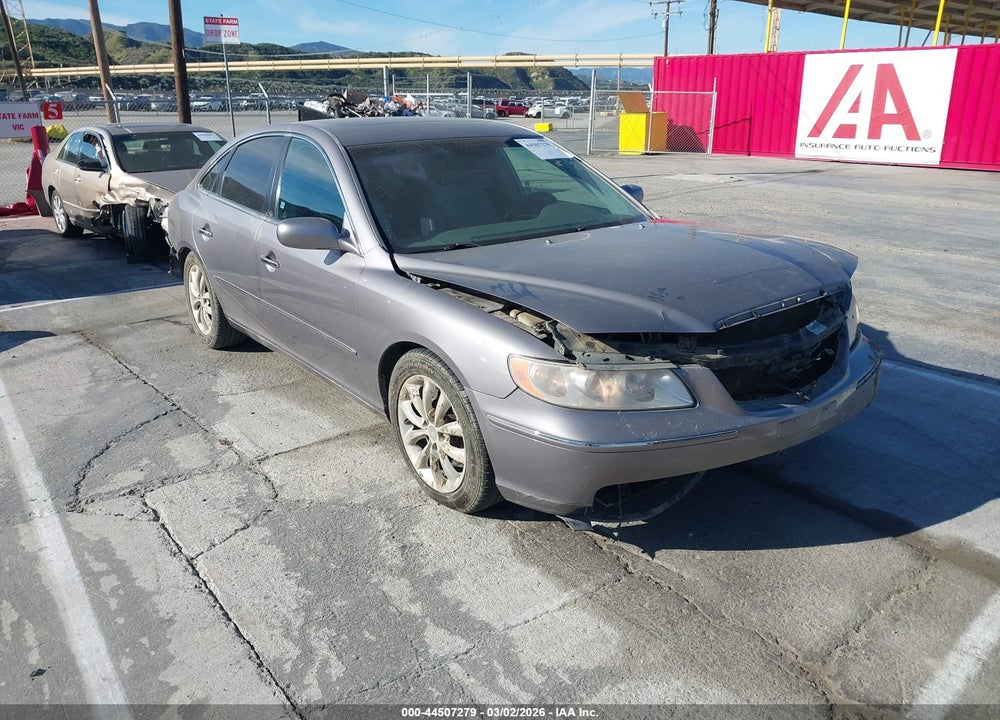2007 HYUNDAI AZERA LIMITED/SE VIN: KMHFC46F17A187530