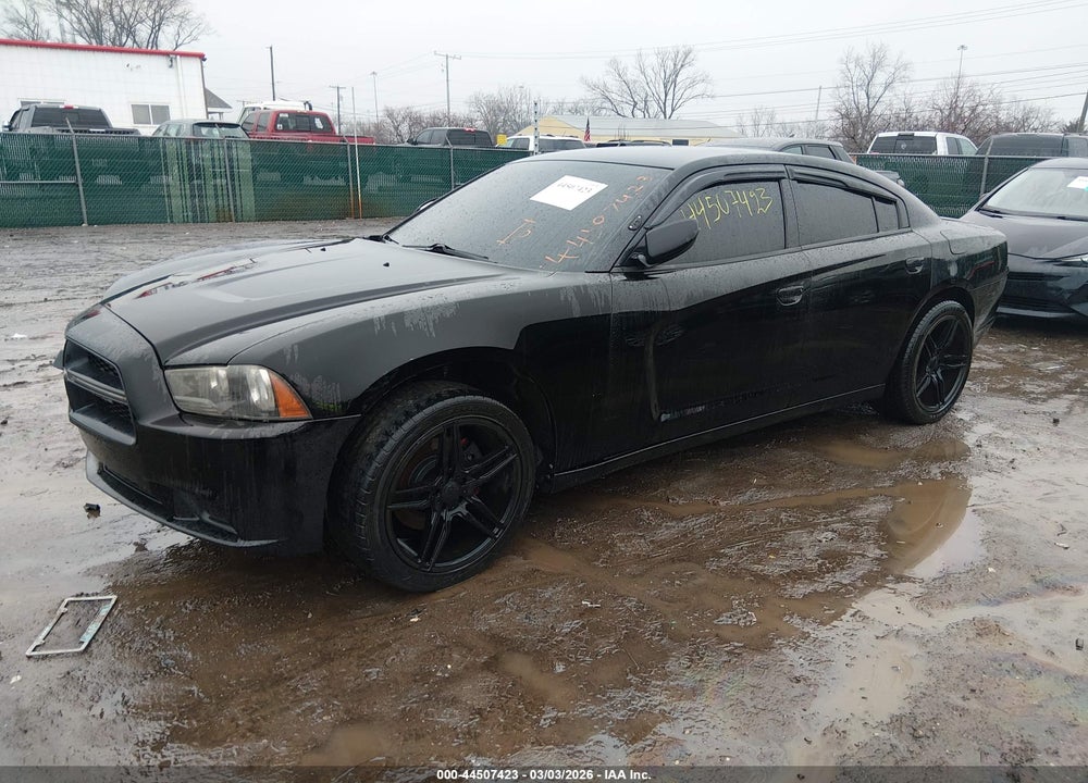 2011 DODGE CHARGER POLICE VIN: 2B3CL1CG1BH600948