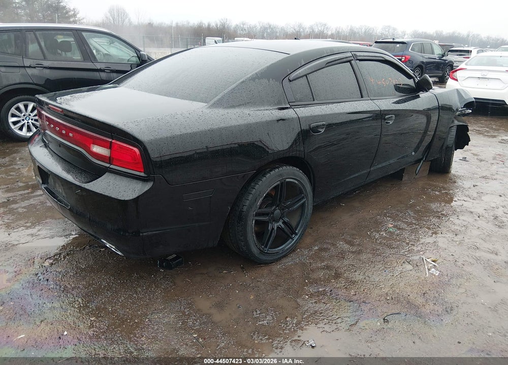 2011 DODGE CHARGER POLICE VIN: 2B3CL1CG1BH600948