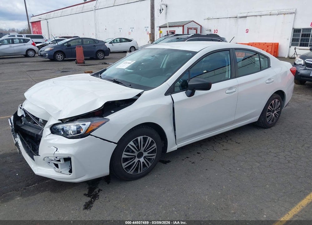 2017 SUBARU IMPREZA VIN: 4S3GKAA62H3608680