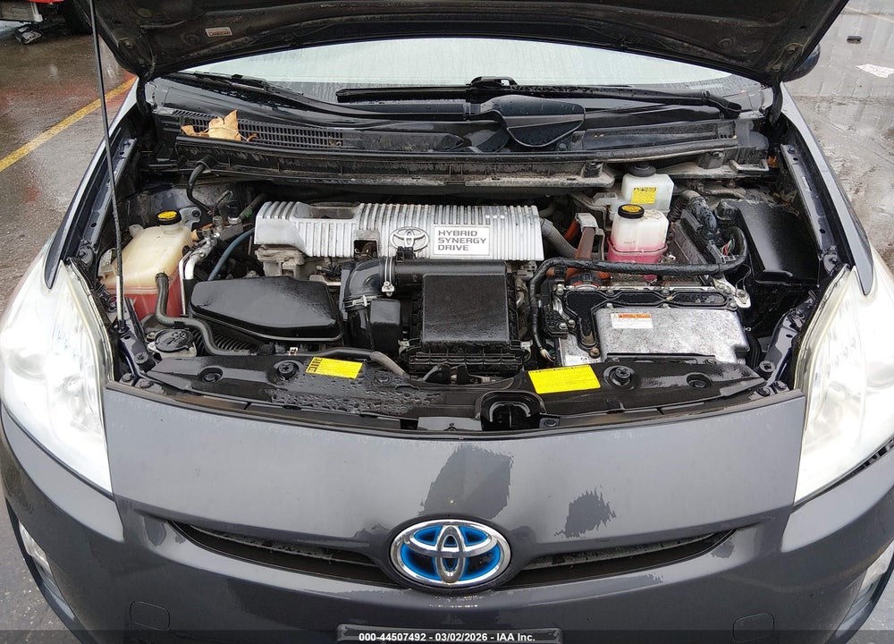 2011 TOYOTA PRIUS THREE VIN: JTDKN3DU5B5316167