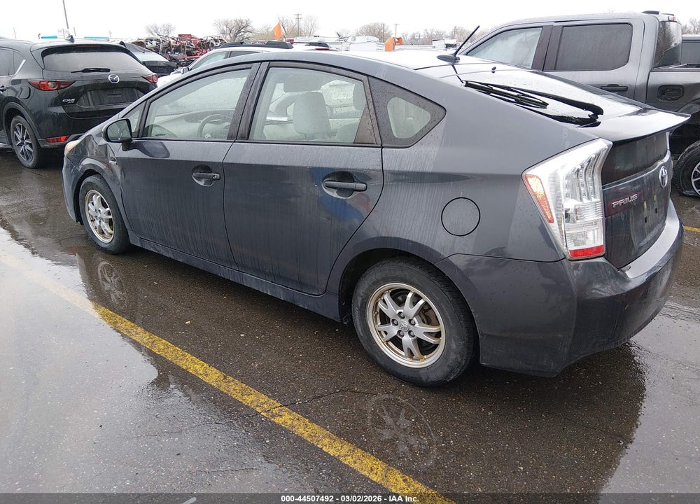 2011 TOYOTA PRIUS THREE VIN: JTDKN3DU5B5316167