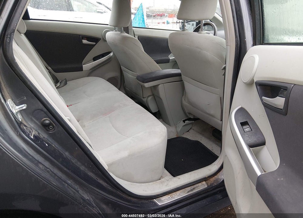 2011 TOYOTA PRIUS THREE VIN: JTDKN3DU5B5316167