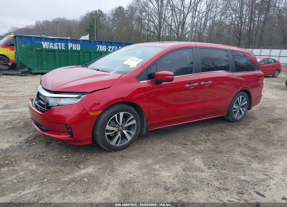 2023 HONDA ODYSSEY TOURING VIN: 5FNRL6H8XPB048046