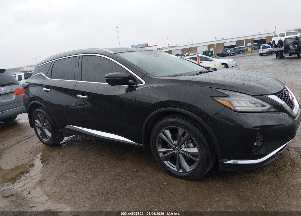 2022 NISSAN MURANO PLATINUM INTELLIGENT AWD VIN: 5N1AZ2DSXNC109777