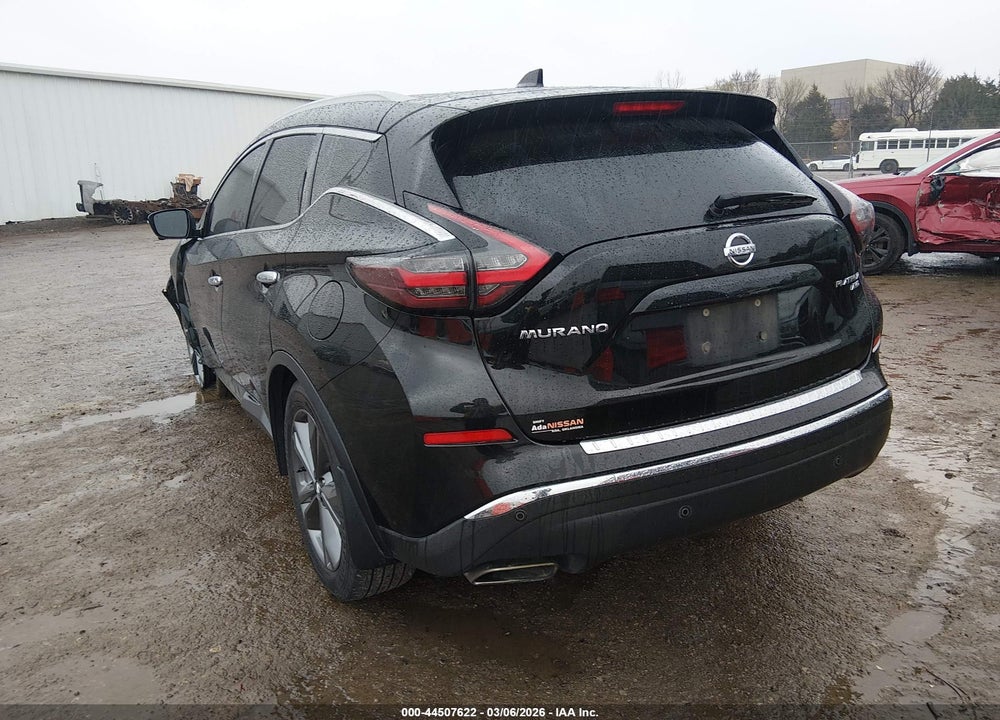 2022 NISSAN MURANO PLATINUM INTELLIGENT AWD VIN: 5N1AZ2DSXNC109777