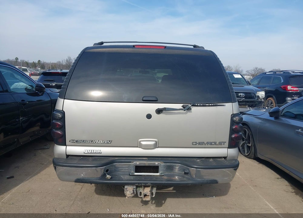 2005 CHEVROLET SUBURBAN 1500 LT VIN: 3GNEC16Z55G279304