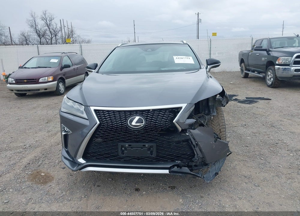 2016 LEXUS RX 350 F SPORT VIN: 2T2BZMCA1GC030906