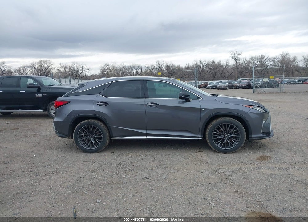 2016 LEXUS RX 350 F SPORT VIN: 2T2BZMCA1GC030906