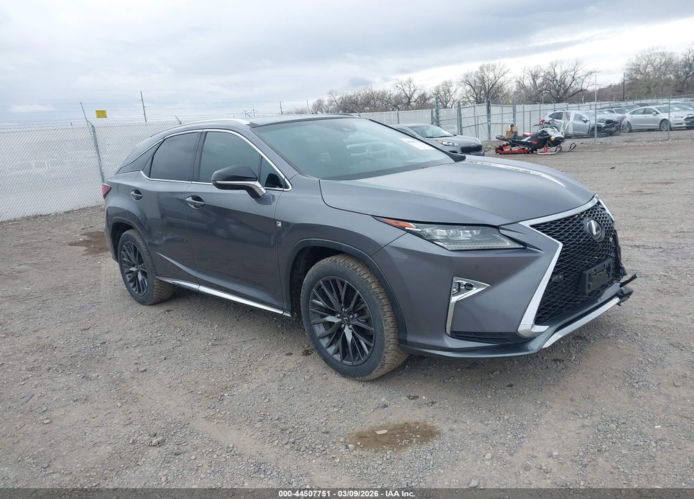2016 LEXUS RX 350 F SPORT VIN: 2T2BZMCA1GC030906