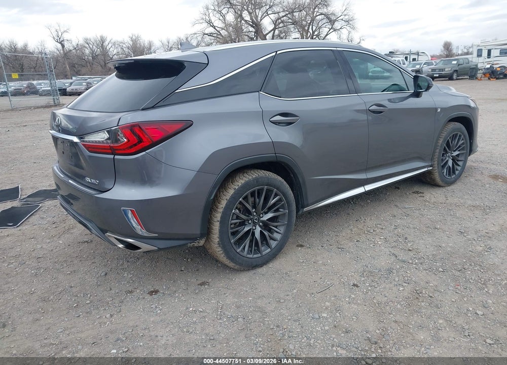 2016 LEXUS RX 350 F SPORT VIN: 2T2BZMCA1GC030906