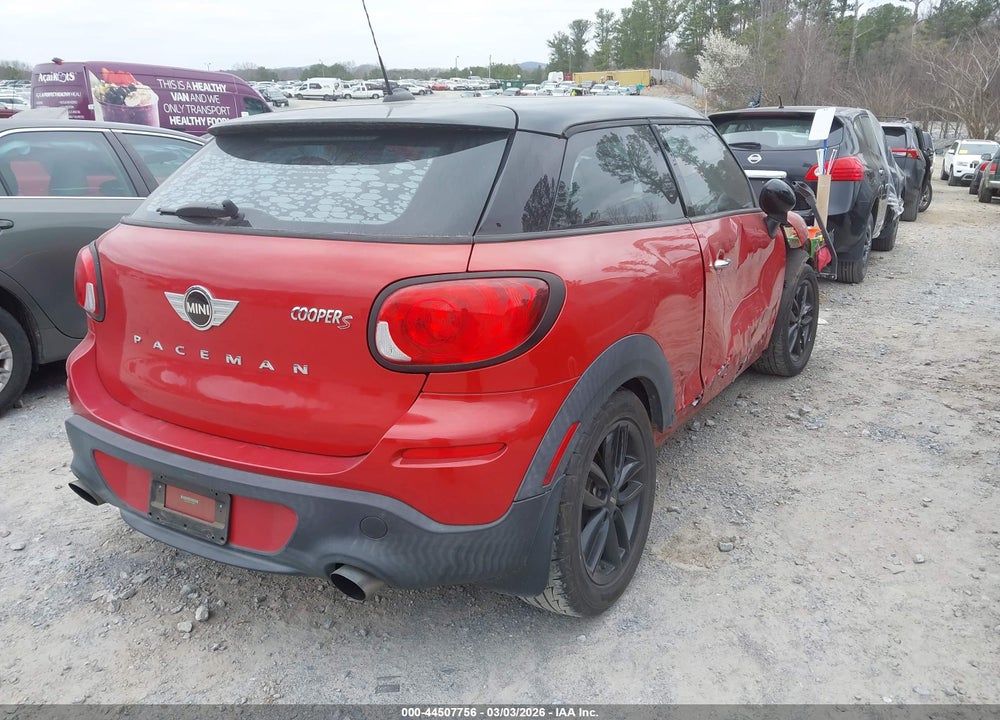 2015 MINI PACEMAN COOPER S VIN: WMWSS5C5XFWT84508