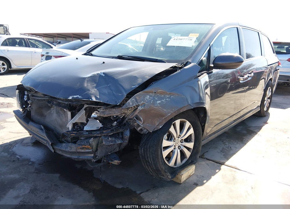 2017 HONDA ODYSSEY EX-L VIN: 5FNRL5H69HB009121