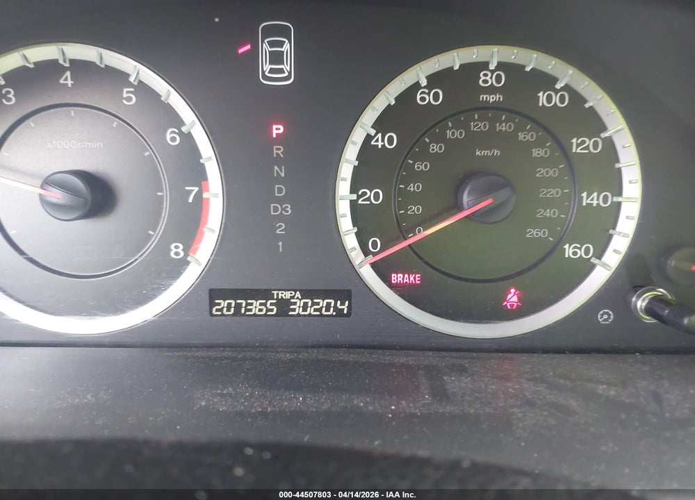 2012 HONDA ACCORD 2.4 LX-P VIN: 1HGCP2F47CA120506