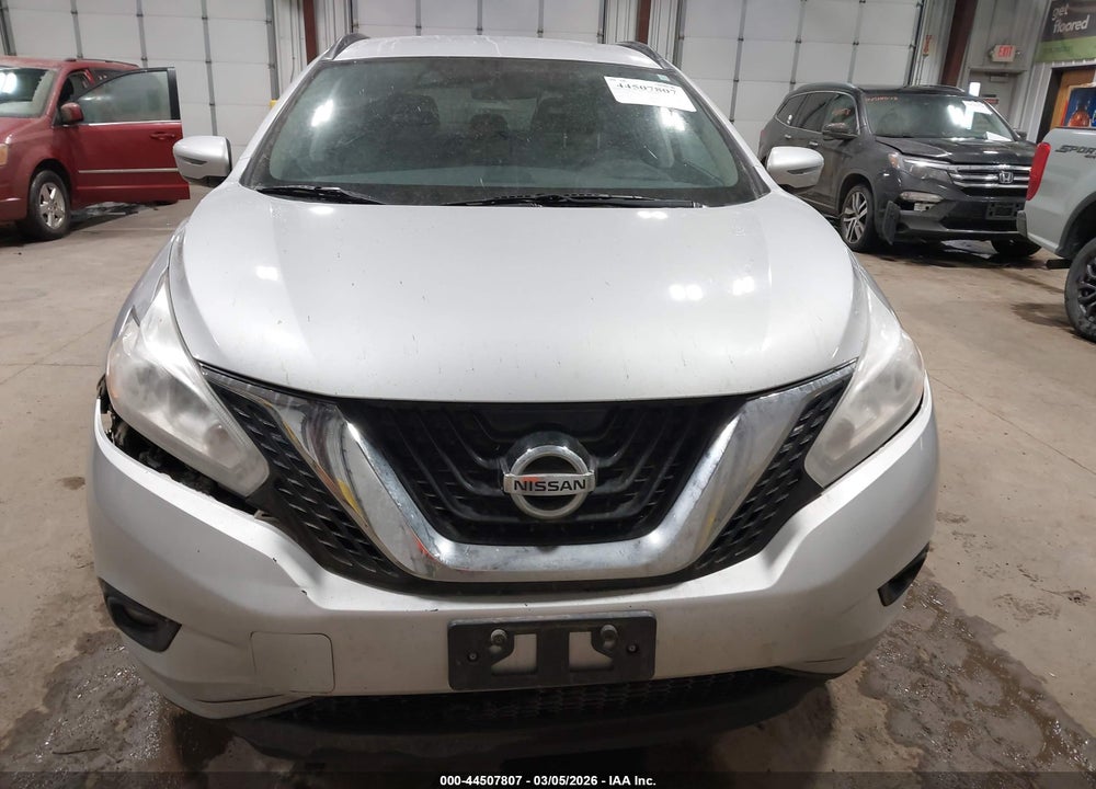 2017 NISSAN MURANO PLATINUM/S/SL/SV VIN: 5N1AZ2MH6HN104640