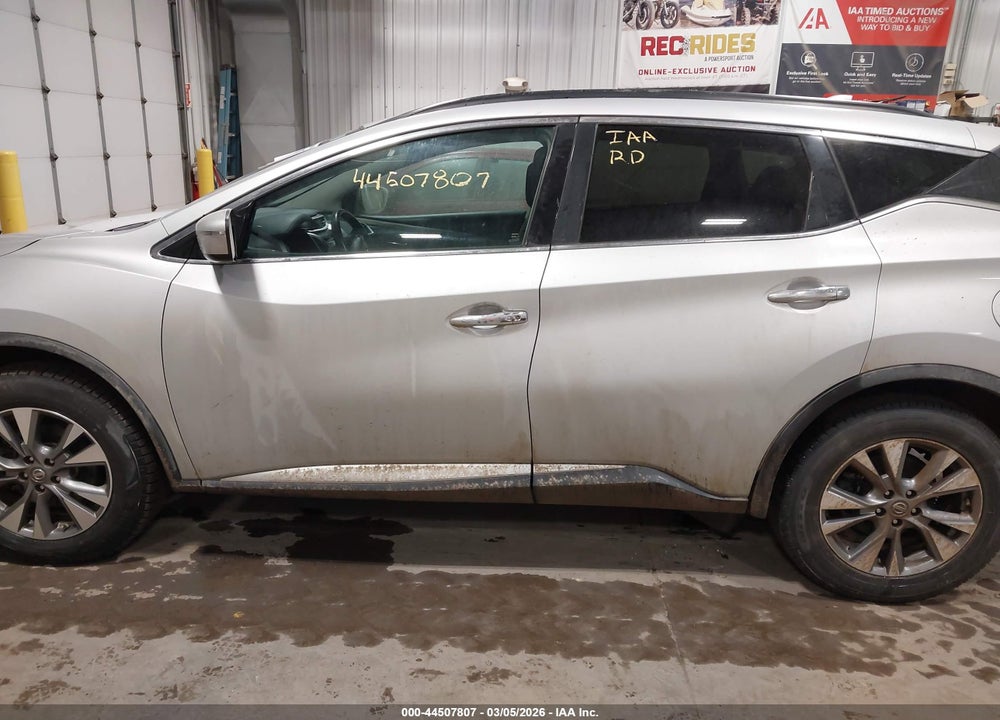 2017 NISSAN MURANO PLATINUM/S/SL/SV VIN: 5N1AZ2MH6HN104640