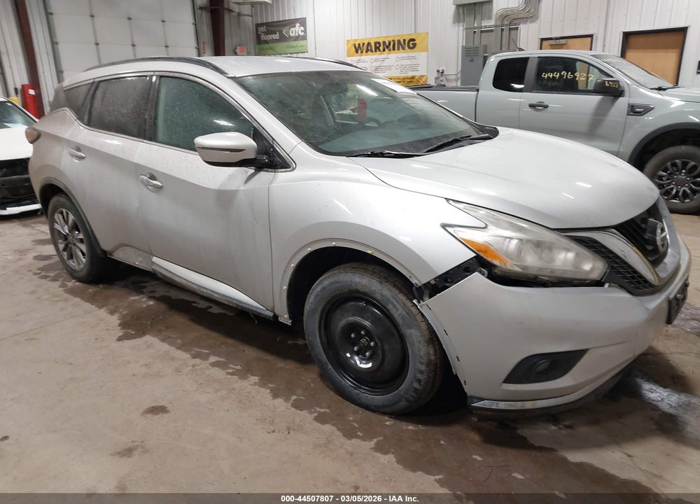 2017 NISSAN MURANO PLATINUM/S/SL/SV VIN: 5N1AZ2MH6HN104640