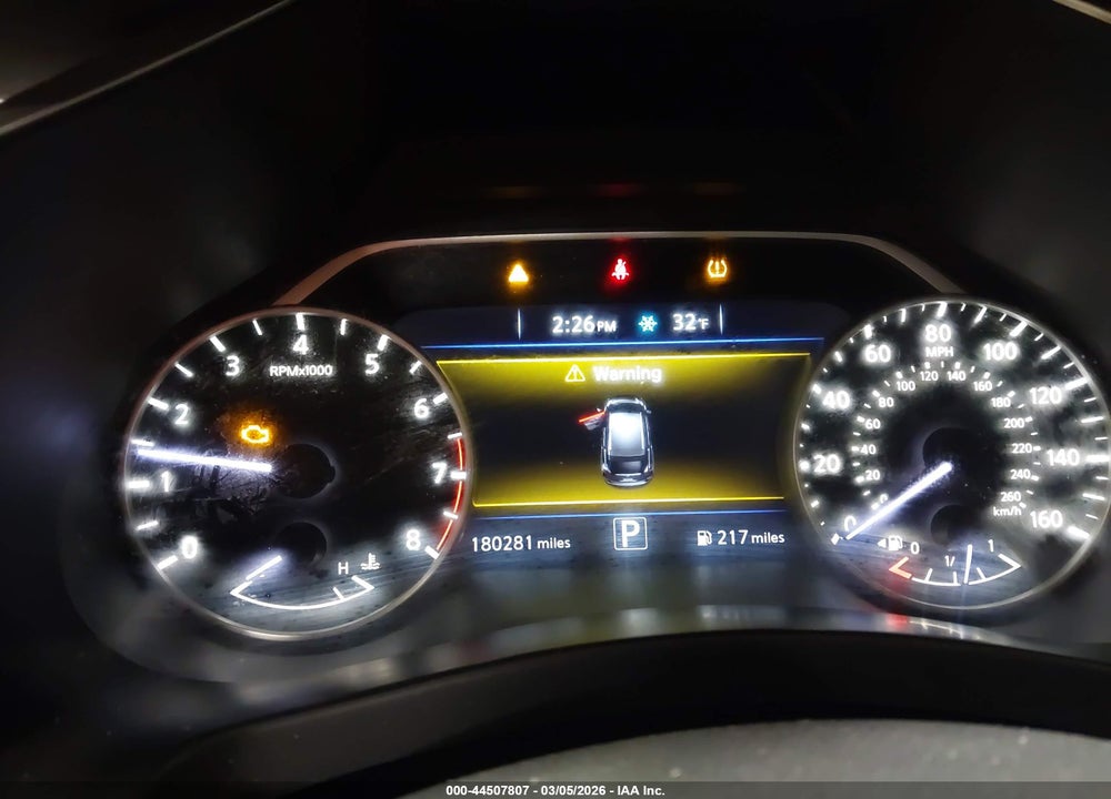 2017 NISSAN MURANO PLATINUM/S/SL/SV VIN: 5N1AZ2MH6HN104640