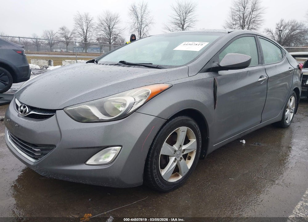 2013 HYUNDAI ELANTRA GLS VIN: 5NPDH4AE0DH246454