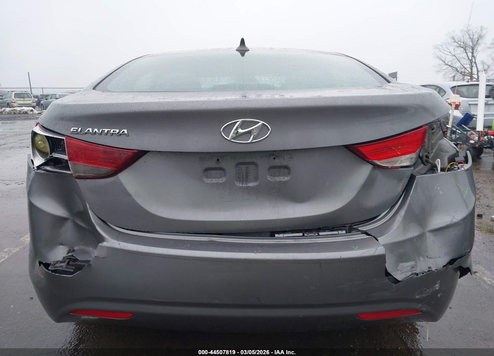 2013 HYUNDAI ELANTRA GLS VIN: 5NPDH4AE0DH246454