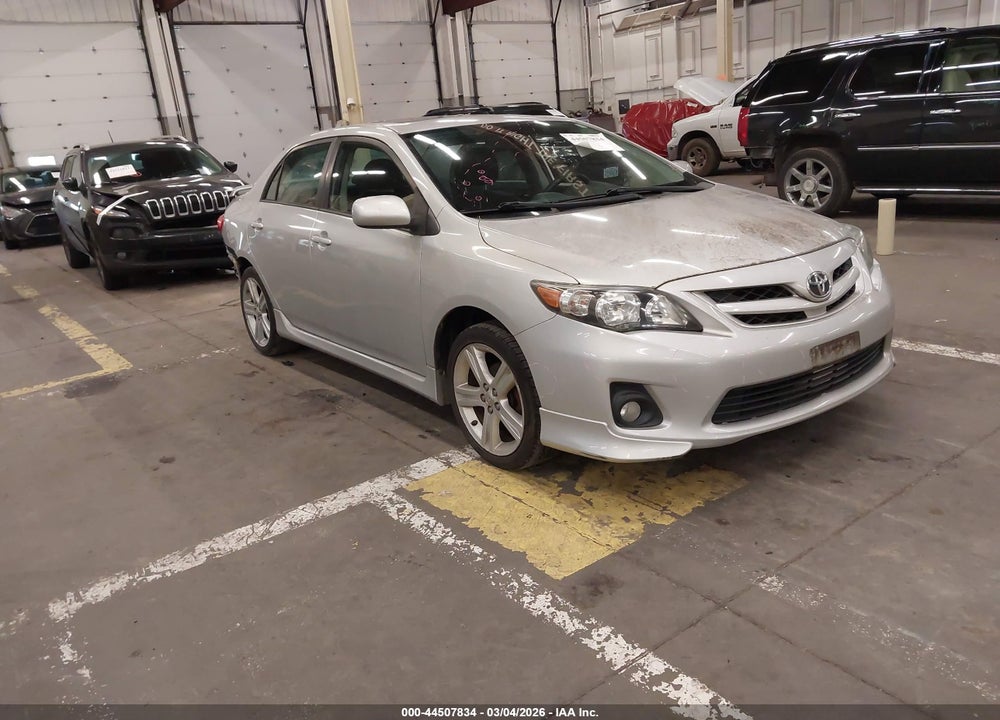 2013 TOYOTA COROLLA S VIN: 5YFBU4EE8DP163273
