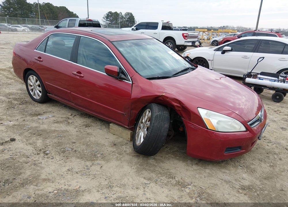 2007 HONDA ACCORD 3.0 EX VIN: 1HGCM66877A028577