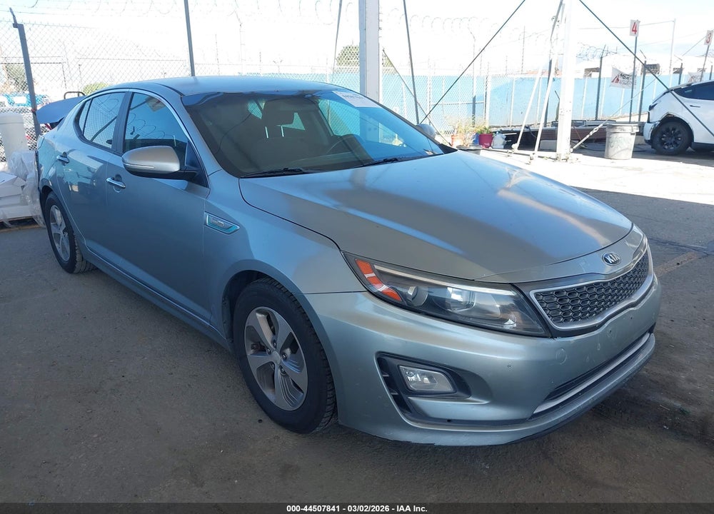 2015 KIA OPTIMA HYBRID VIN: KNAGM4AD4F5086661