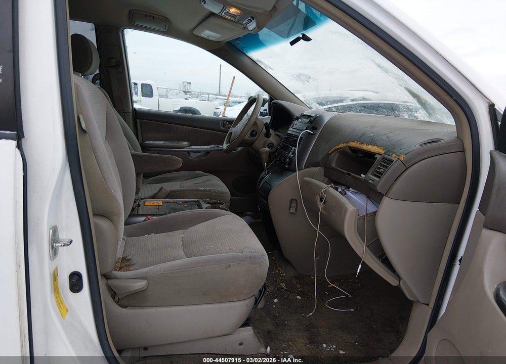 2008 TOYOTA SIENNA LE VIN: 5TDZK23C18S192833