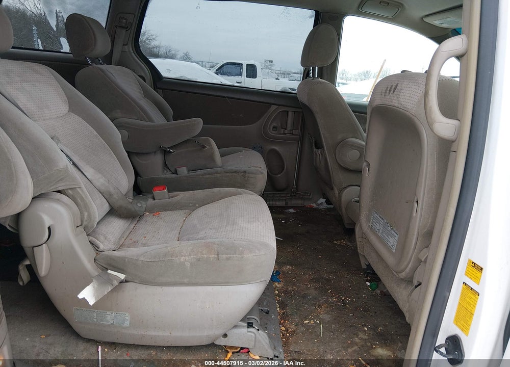 2008 TOYOTA SIENNA LE VIN: 5TDZK23C18S192833
