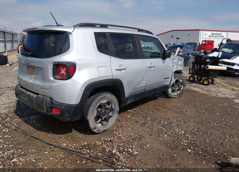 2017 JEEP RENEGADE SPORT 4X4 VIN: ZACCJBAB7HPE72918