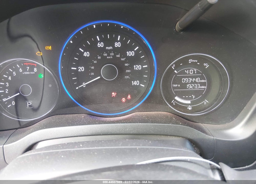 2016 HONDA HR-V EX VIN: 3CZRU5H57GM709213