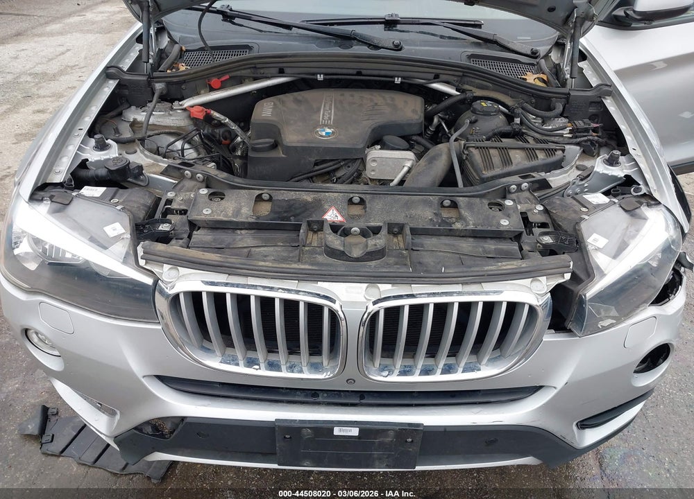 2016 BMW X3 XDRIVE28I VIN: 5UXWX9C59G0D80887