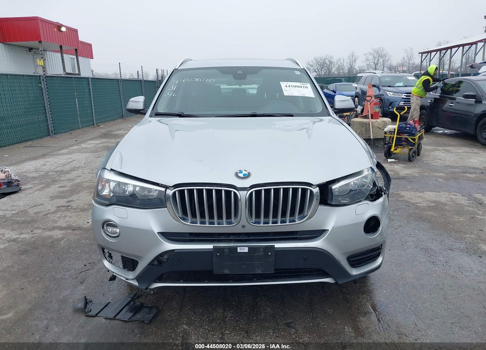 2016 BMW X3 XDRIVE28I VIN: 5UXWX9C59G0D80887