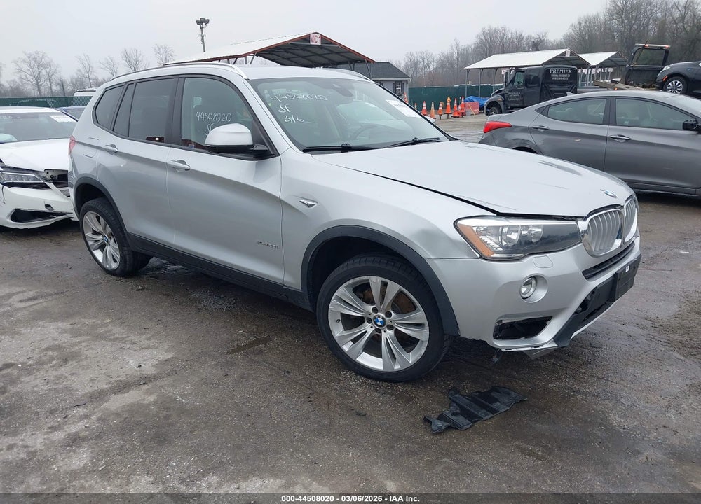2016 BMW X3 XDRIVE28I VIN: 5UXWX9C59G0D80887