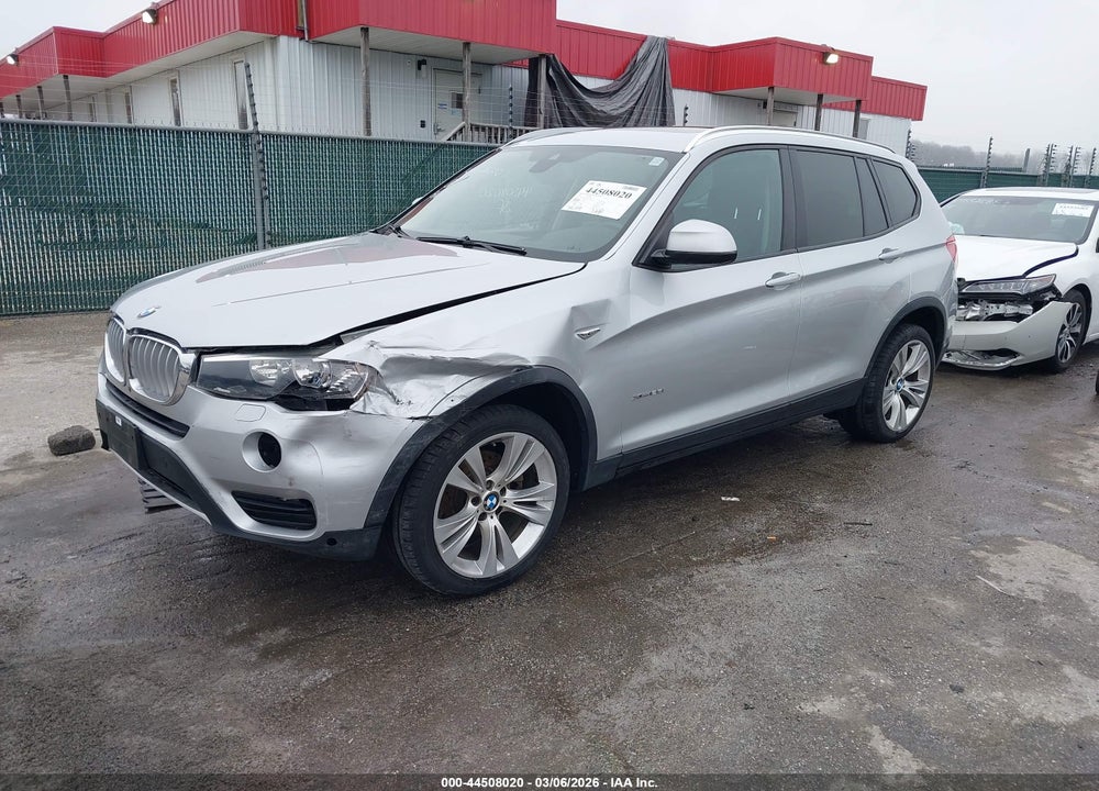 2016 BMW X3 XDRIVE28I VIN: 5UXWX9C59G0D80887