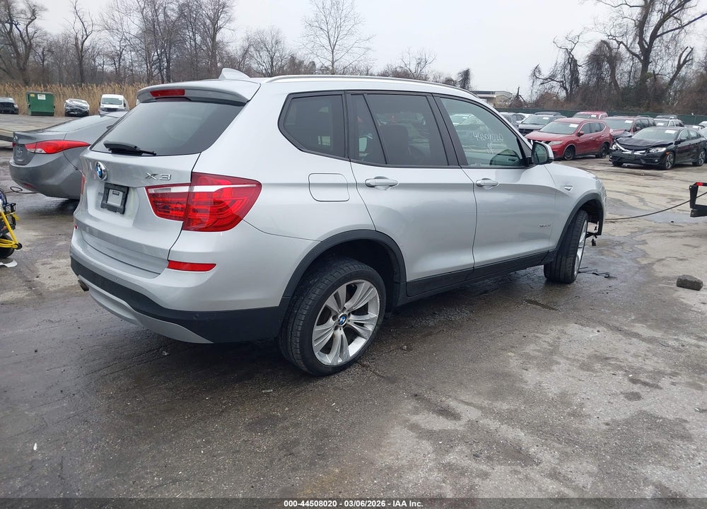 2016 BMW X3 XDRIVE28I VIN: 5UXWX9C59G0D80887