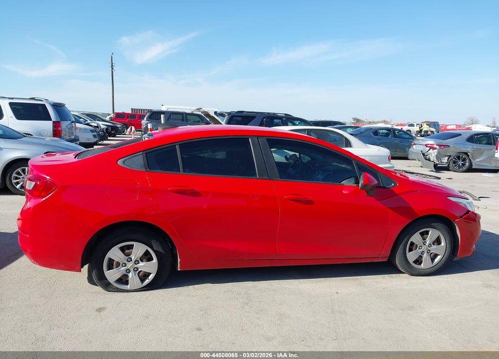 2016 CHEVROLET CRUZE LS AUTO VIN: 1G1BC5SM7G7292186