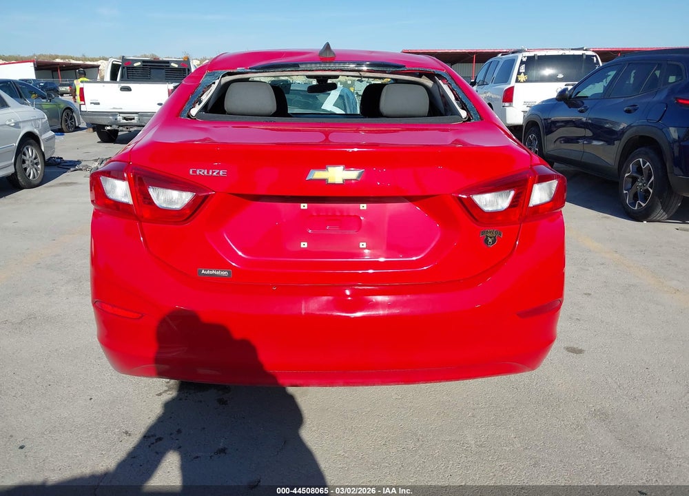 2016 CHEVROLET CRUZE LS AUTO VIN: 1G1BC5SM7G7292186