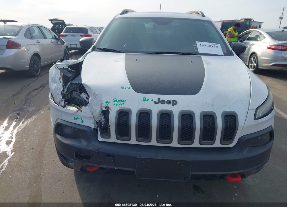 2016 JEEP CHEROKEE TRAILHAWK VIN: 1C4PJMBS3GW131920