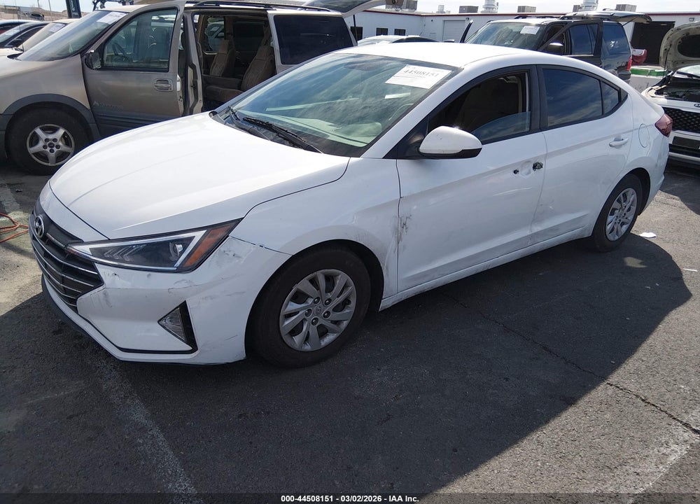 2019 HYUNDAI ELANTRA SE VIN: 5NPD74LF1KH495514