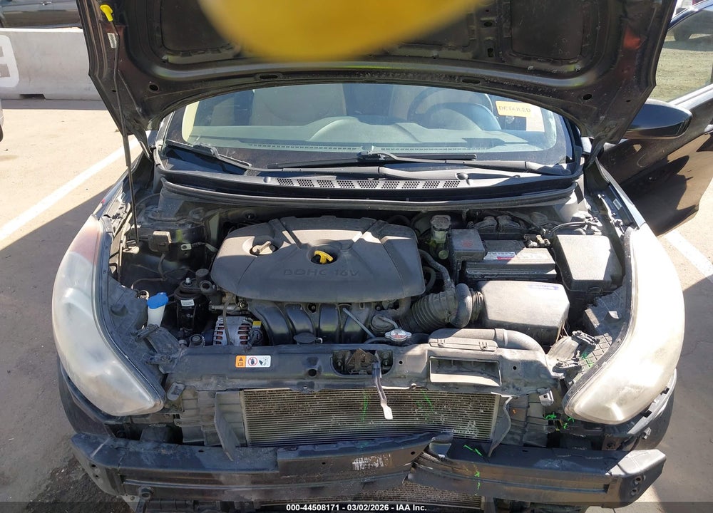 2013 HYUNDAI ELANTRA GLS VIN: KMHDH4AE9DU954512