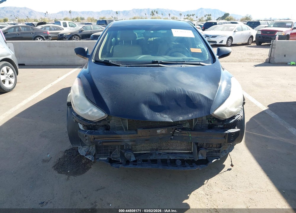 2013 HYUNDAI ELANTRA GLS VIN: KMHDH4AE9DU954512