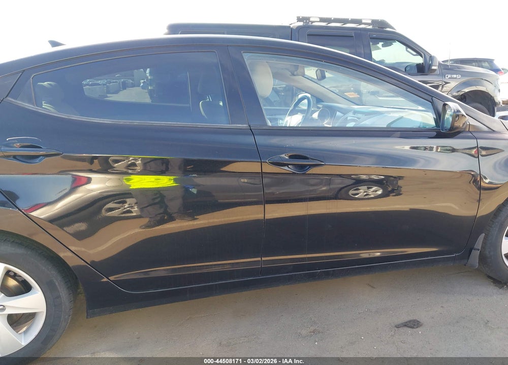 2013 HYUNDAI ELANTRA GLS VIN: KMHDH4AE9DU954512