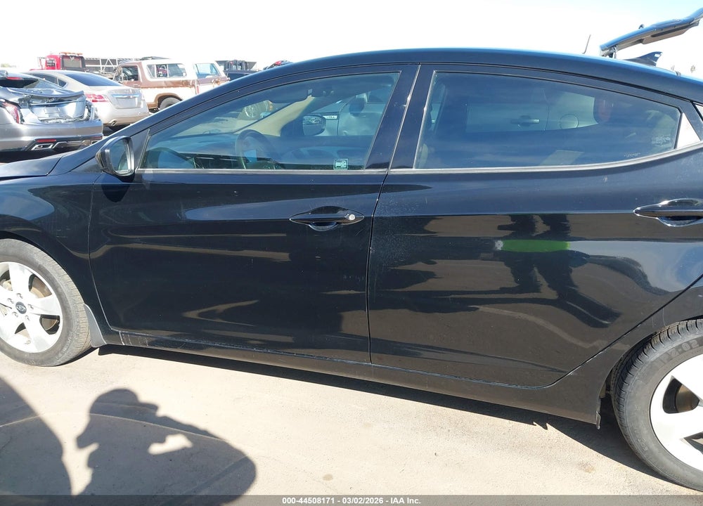 2013 HYUNDAI ELANTRA GLS VIN: KMHDH4AE9DU954512